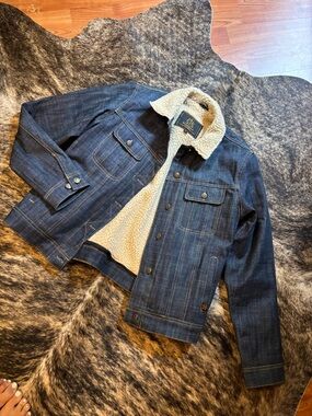 Women’s STS Ranchwear Sherpa Lined Denim Jacket, The Riggins, Size XL, NEW